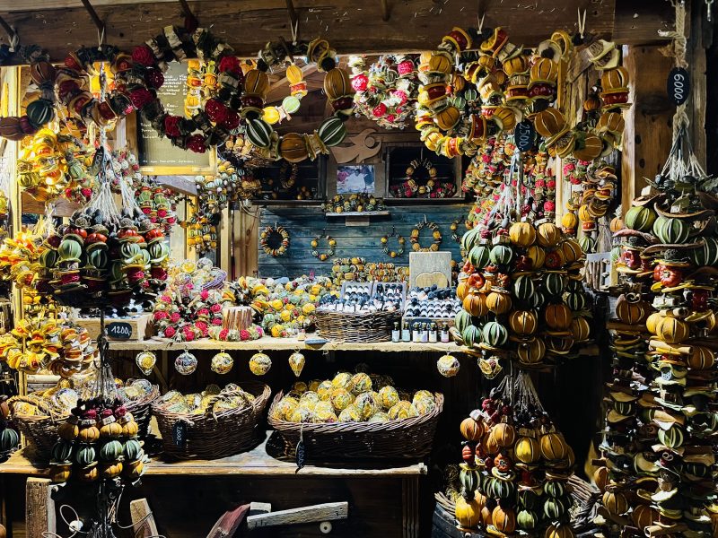 Trotamundos en Ruta - Mercadillos Navideños - Detalle de un puesto en Budapest 