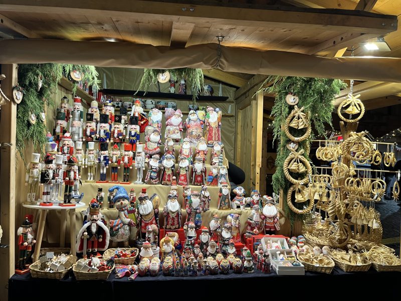 Trotamundos en Ruta - Mercadillos Navideños - Detalle de un puesto en Budapest 